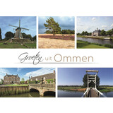 Postal Ommen Collage foto | Saludos desde Omen Postal Ommen Collage foto | Saludos desde Omen