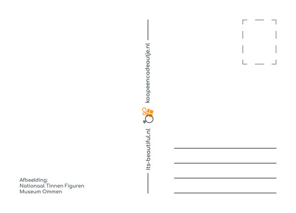 Carte postale Ommen | Musée national des figurines en étain