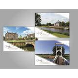 Ansichtkaarten Ommen Set van 3 | Museum, Kasteel en Voetbrug Ansichtkaarten Ommen Set van 3 | Museum, Kasteel en Voetbrug