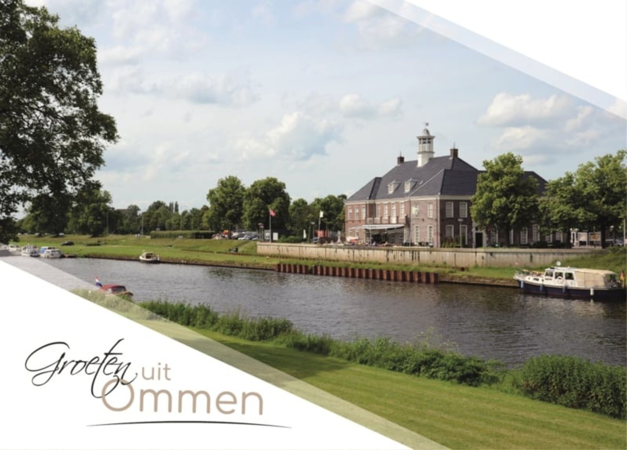 Ansichtkaarten Ommen Set van 3 | Museum, Kasteel en Voetbrug Ansichtkaarten Ommen Set van 3 | Museum, Kasteel en Voetbrug
