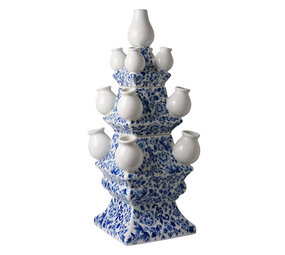 Heinen Delfts Blauw Vase tulipe 3 pièces Elegant Flower XL Heinen Delfts Blauw Vase tulipe 3 pièces Elegant Flower XL