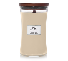 Candela grande Woodwick - VANILLA BEAN