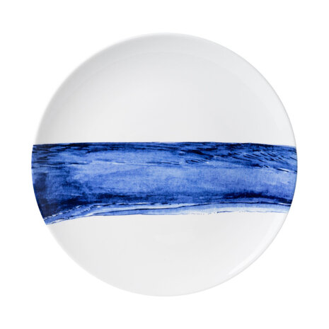 Heinen Delfts Blauw Assiettes murales Teckel lot de 3 Heinen Delfts Blauw Assiettes murales Teckel lot de 3