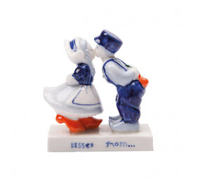 Heinen Delfts Blauw Couple qui s'embrasse (8 cm) Heinen Delfts Blauw Couple qui s'embrasse (8 cm)