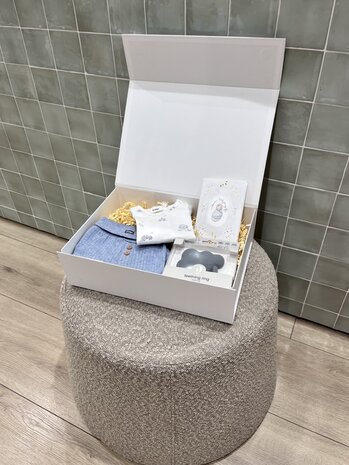 Cadeaubox - Kraampakket - Baby jongen Cadeaubox - Kraampakket - Baby jongen