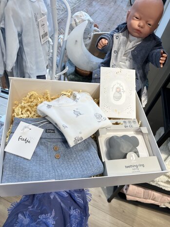 Cadeaubox - Kraampakket - Baby jongen Cadeaubox - Kraampakket - Baby jongen