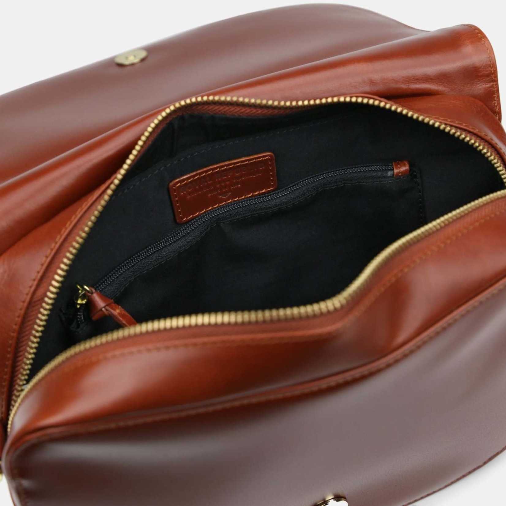 Royal Republiq Raf Curve Handbag cognac