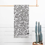 Slowtide Ltd Keith Haring Towel - White