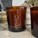 Kaars LIV'ING(e) Amber glas L  - Bergamot - Ceder