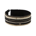 Sidai Design Eclectic Leather Choker (Black/Pink/Taupe/Gold)