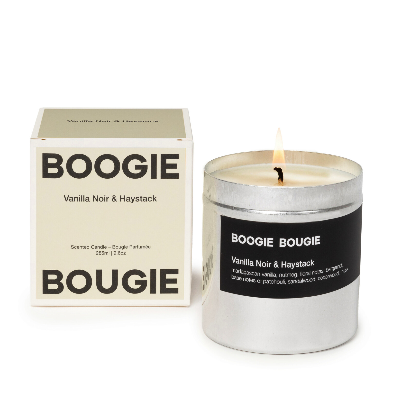 Boogie Bougie Boogie Bougie Vanilla Noir & Haystack