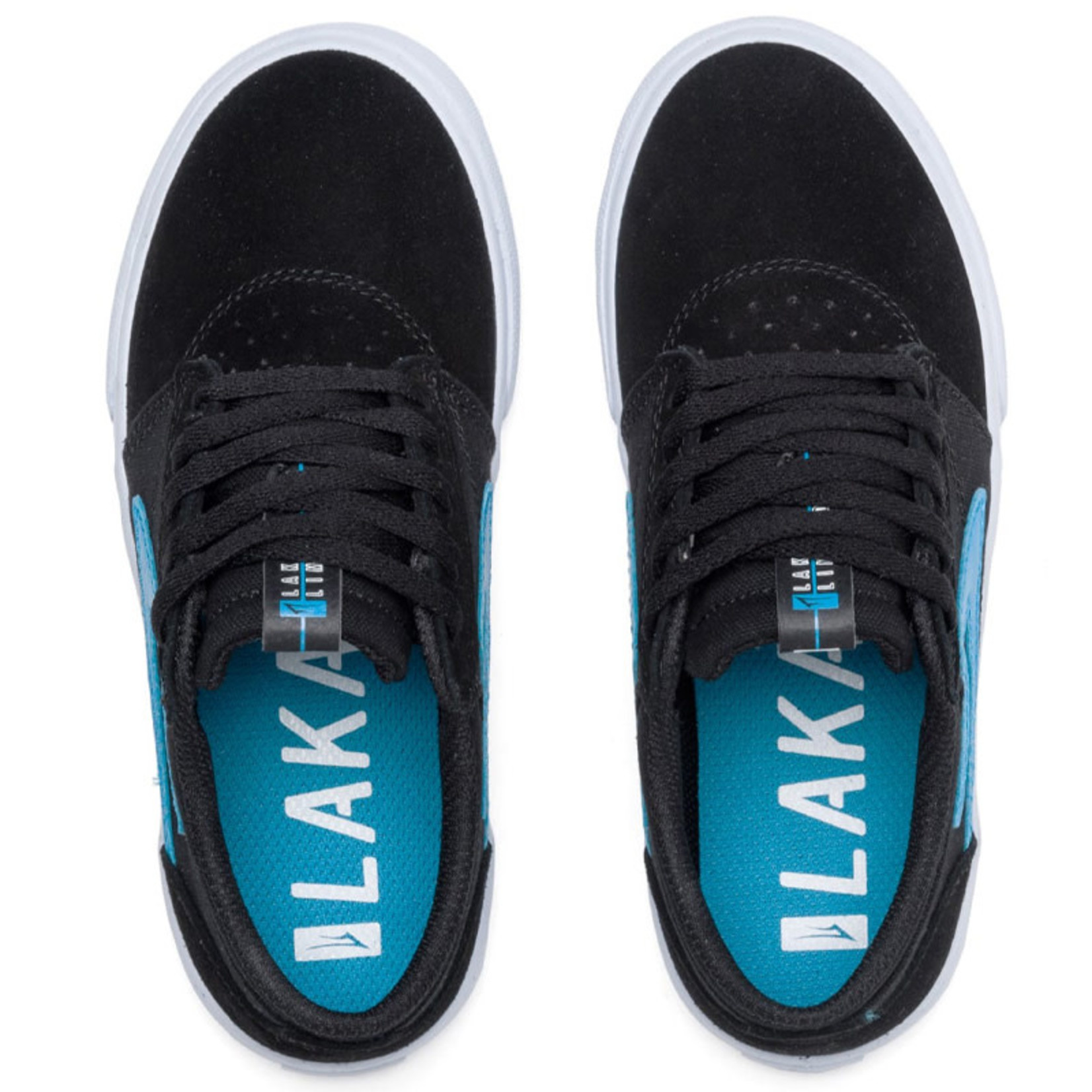 LAKAI Griffin Kids Black/Cyan
