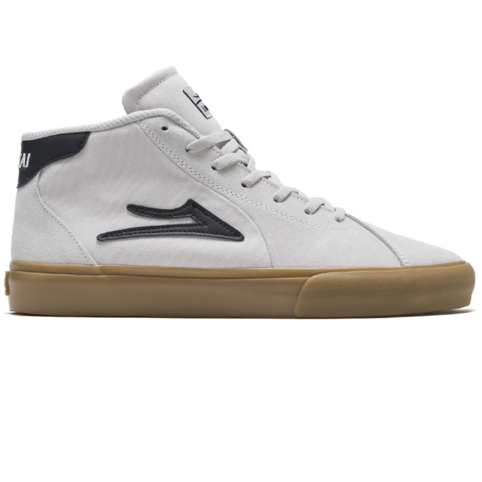 LAKAI Flaco 2 Mid White/Gum Suede