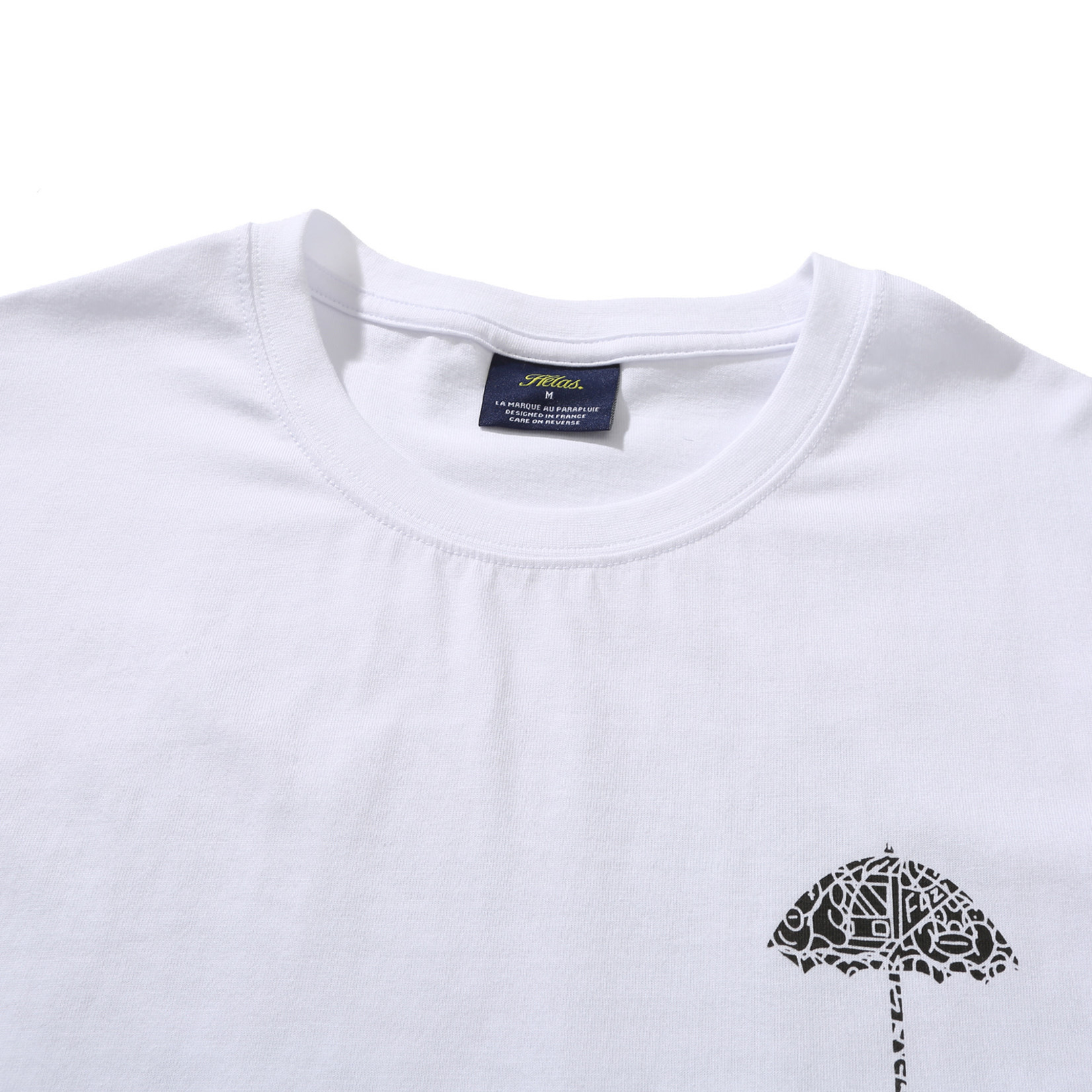 HELAS Fuzi EMB Tee White