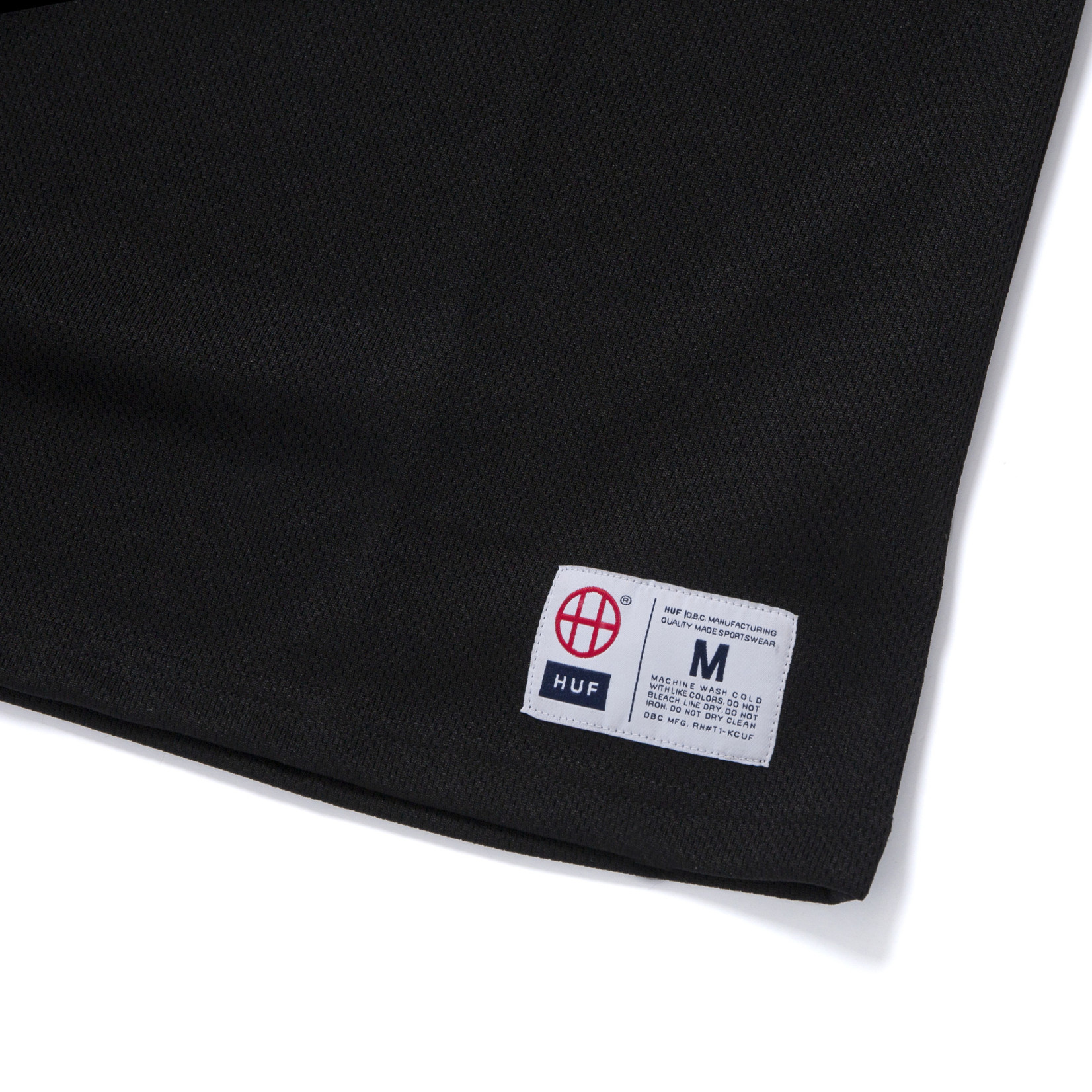 HUF Rebound Basketball Jersey - Black