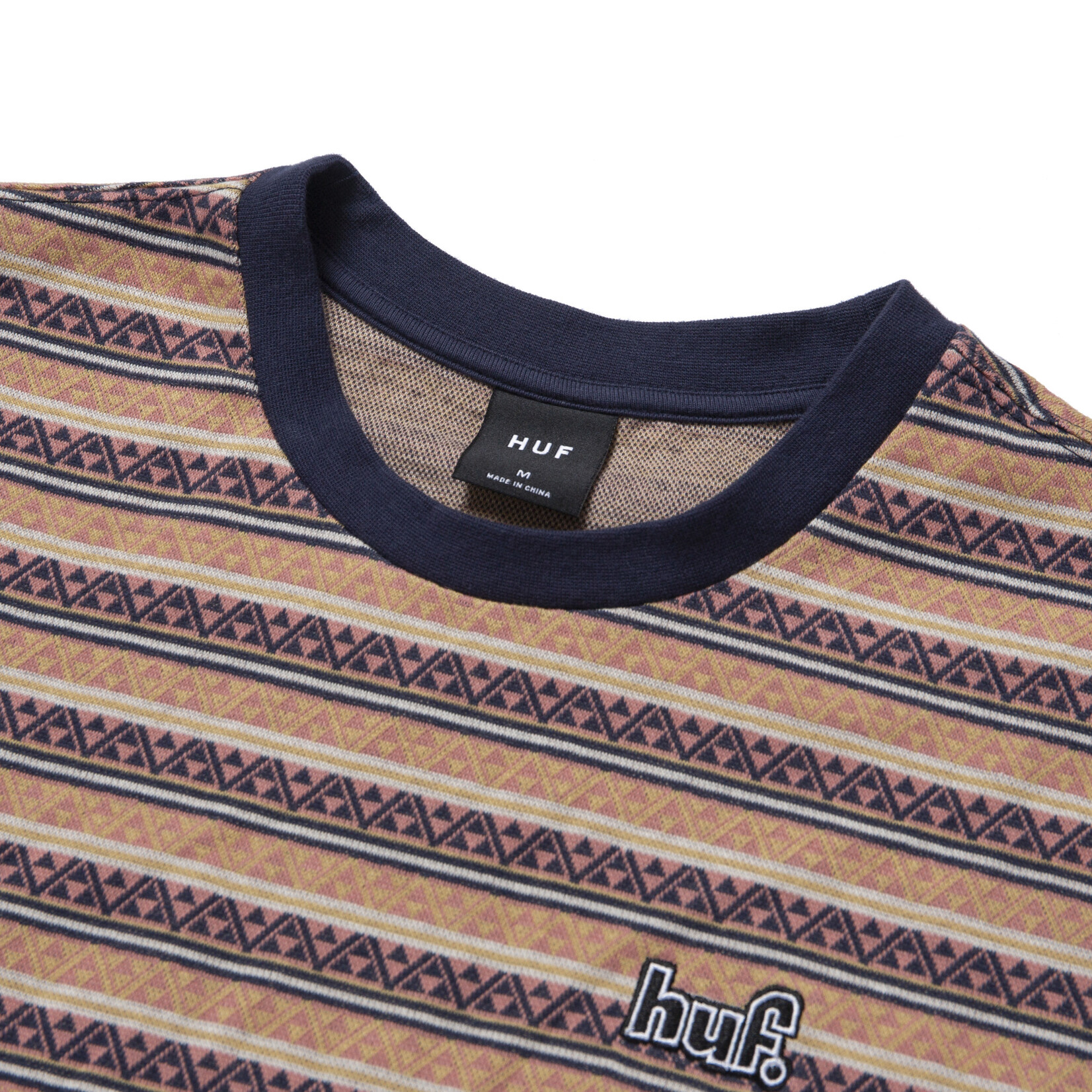 HUF Allen S/S Knit Top - Dusty Rose