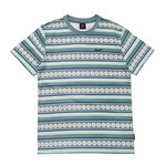 HUF Daisy Stripe S/S Knit Top - Sage