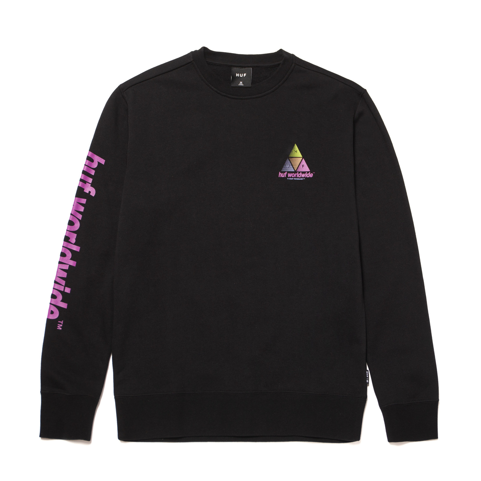 HUF Prism Crewneck -Black
