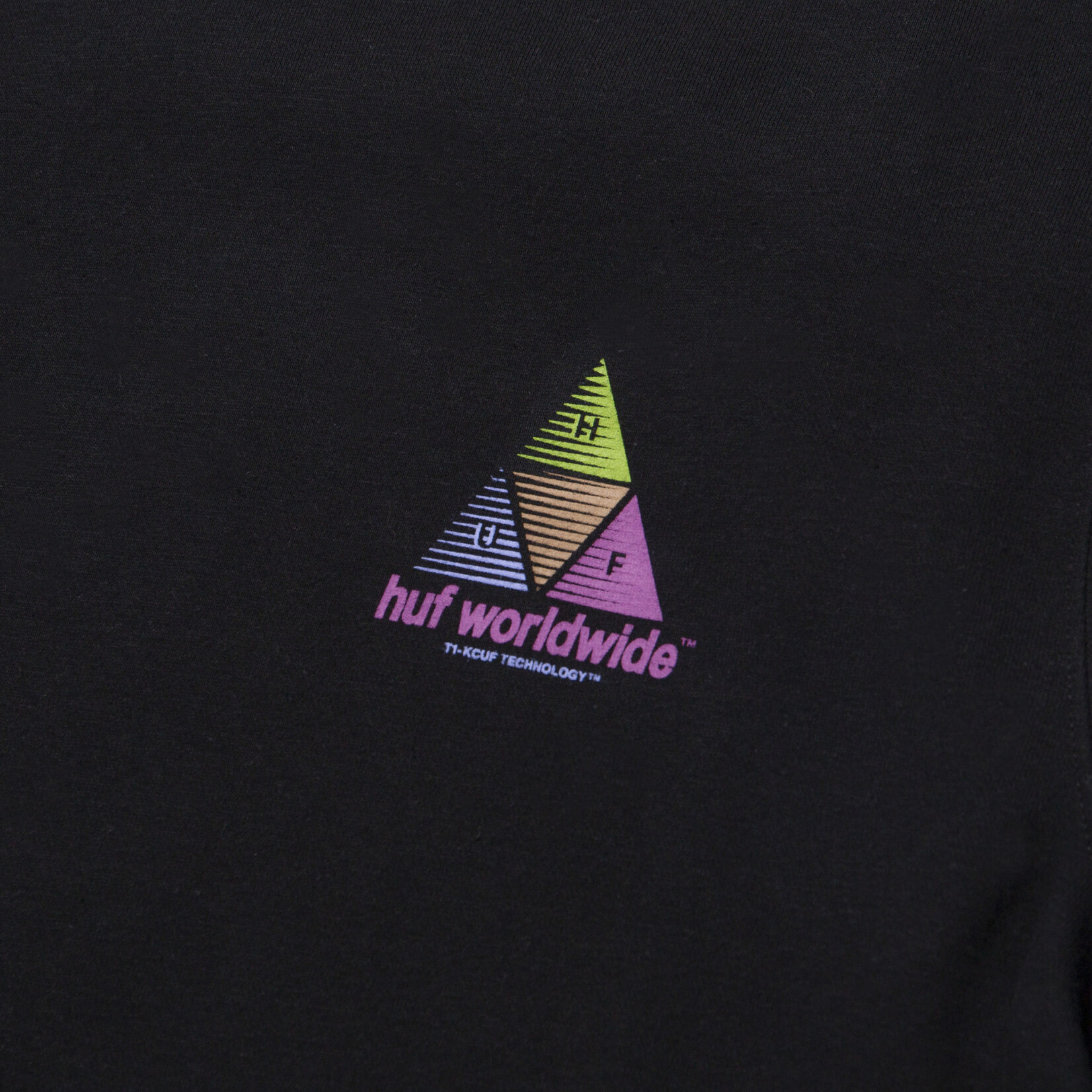 HUF Prism Crewneck -Black