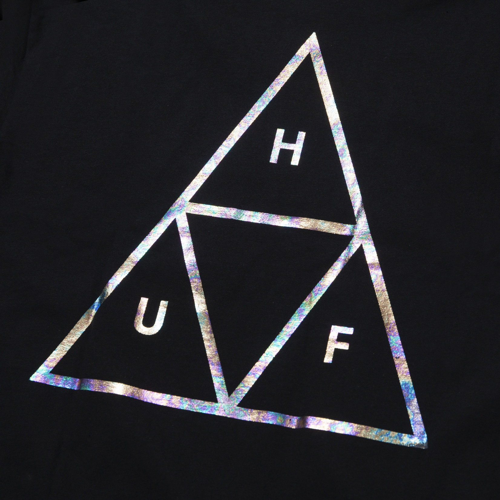 HUF Holoshine Foil TT S/S Tee Black