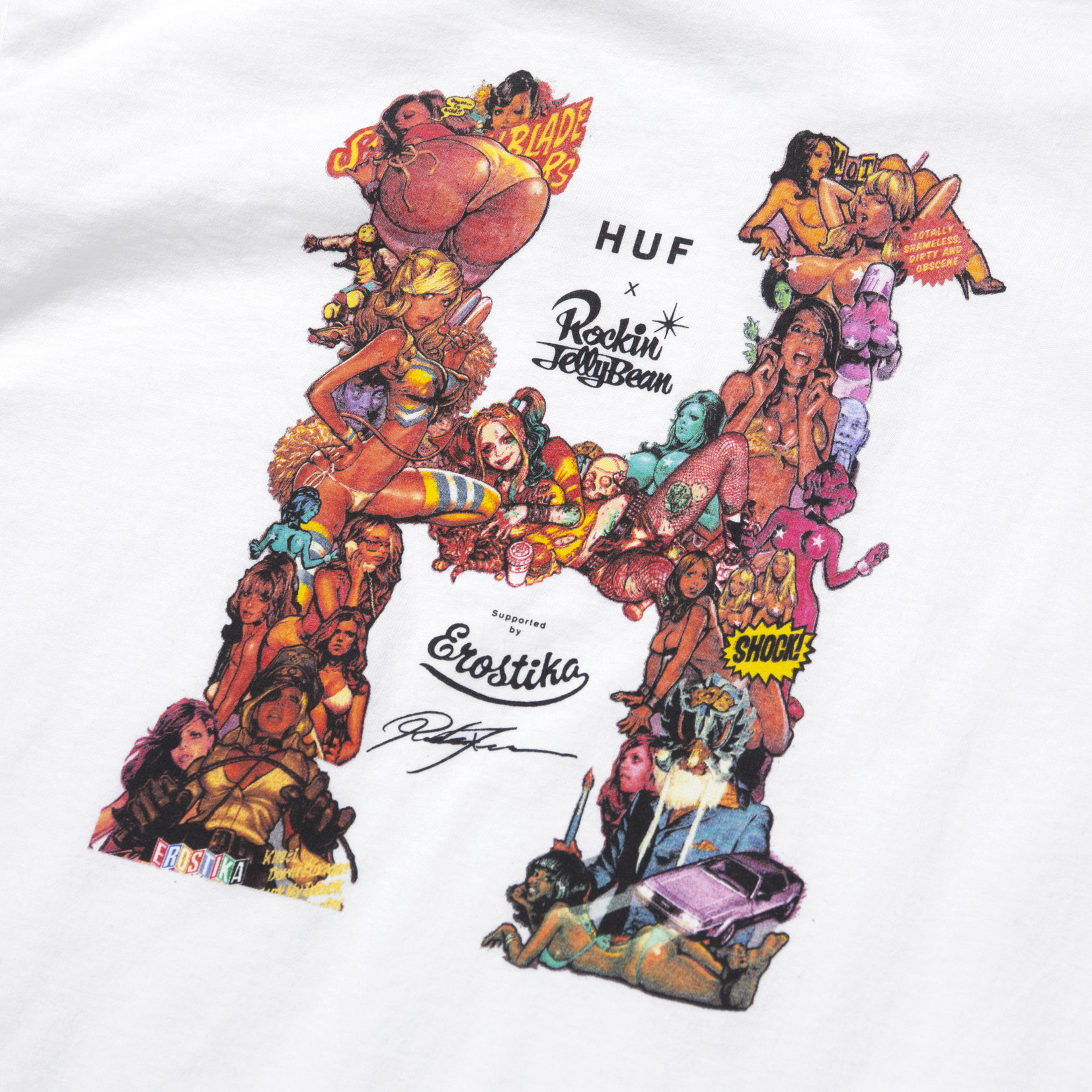 RJB Classic H S/S Tee -Whitev