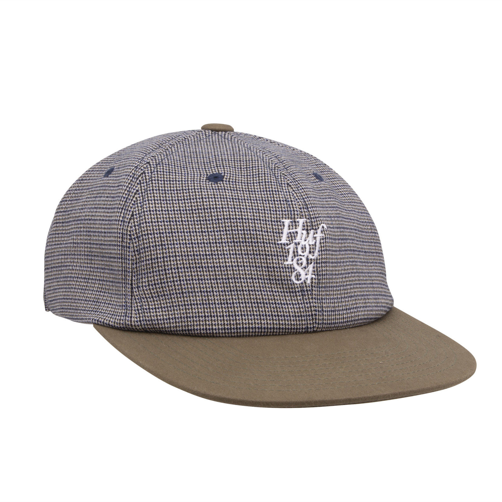 HUF Micro Houndstooth 6Panel Hat -Green