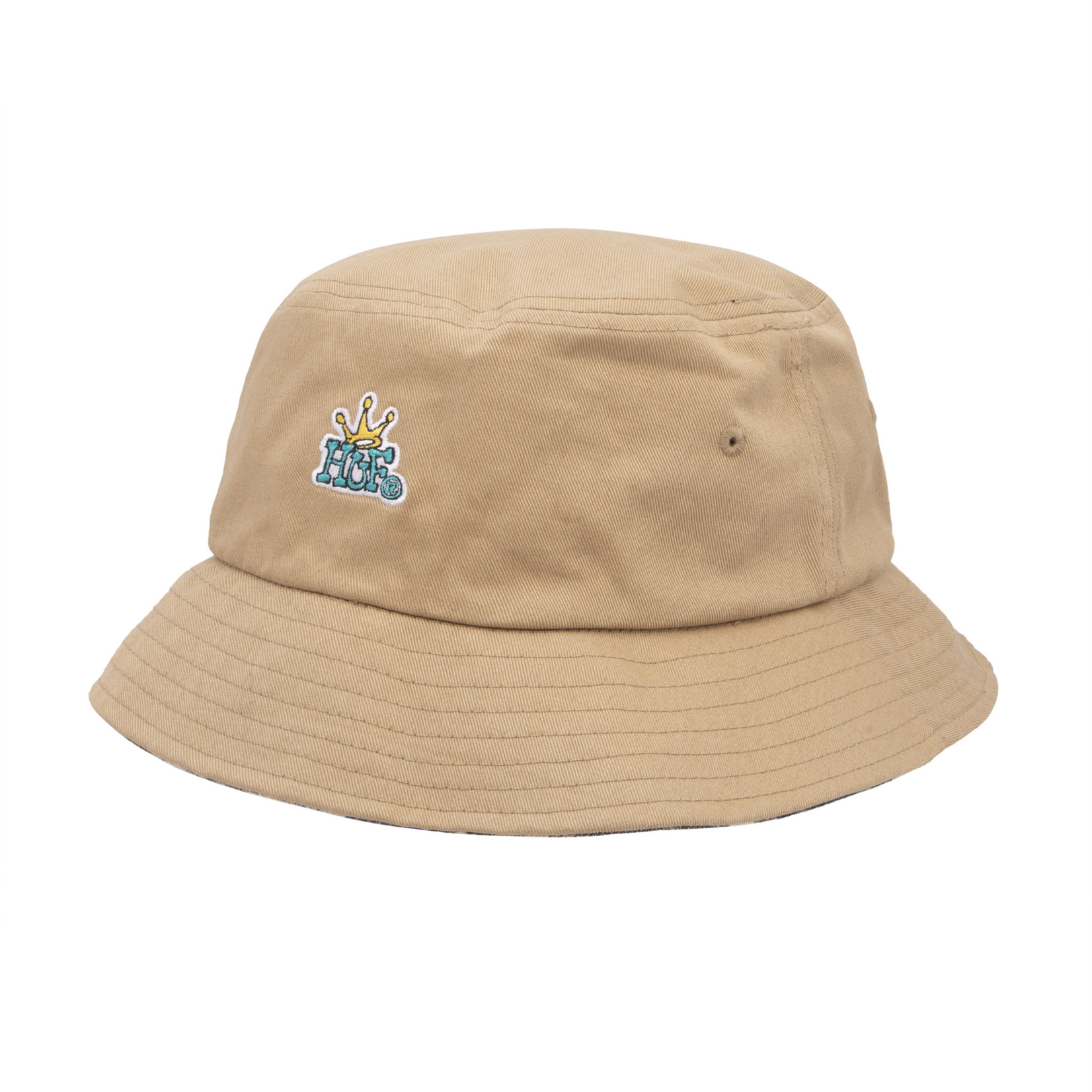 HUF Crown Reversible Bucket Hat -Camel