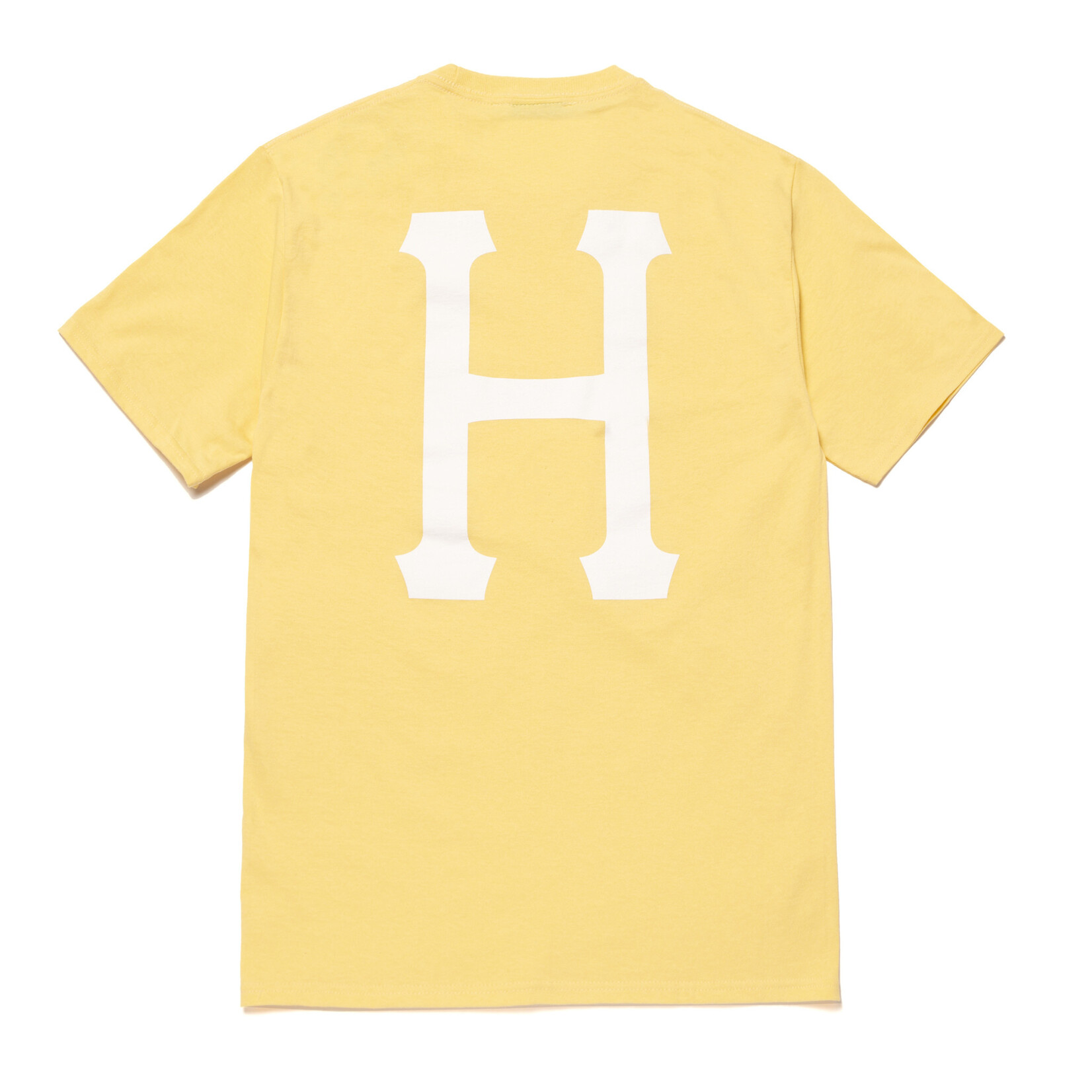 HUF Essentials Classic H S/S Tee -Washed Yellow