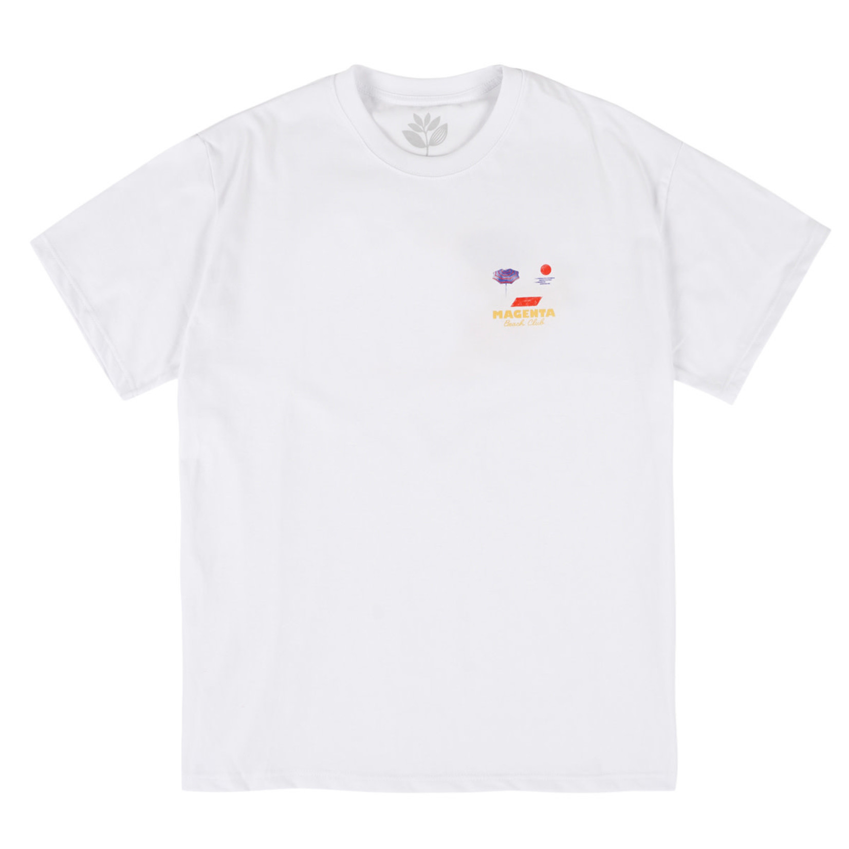 MAGENTA Beach Tee -White