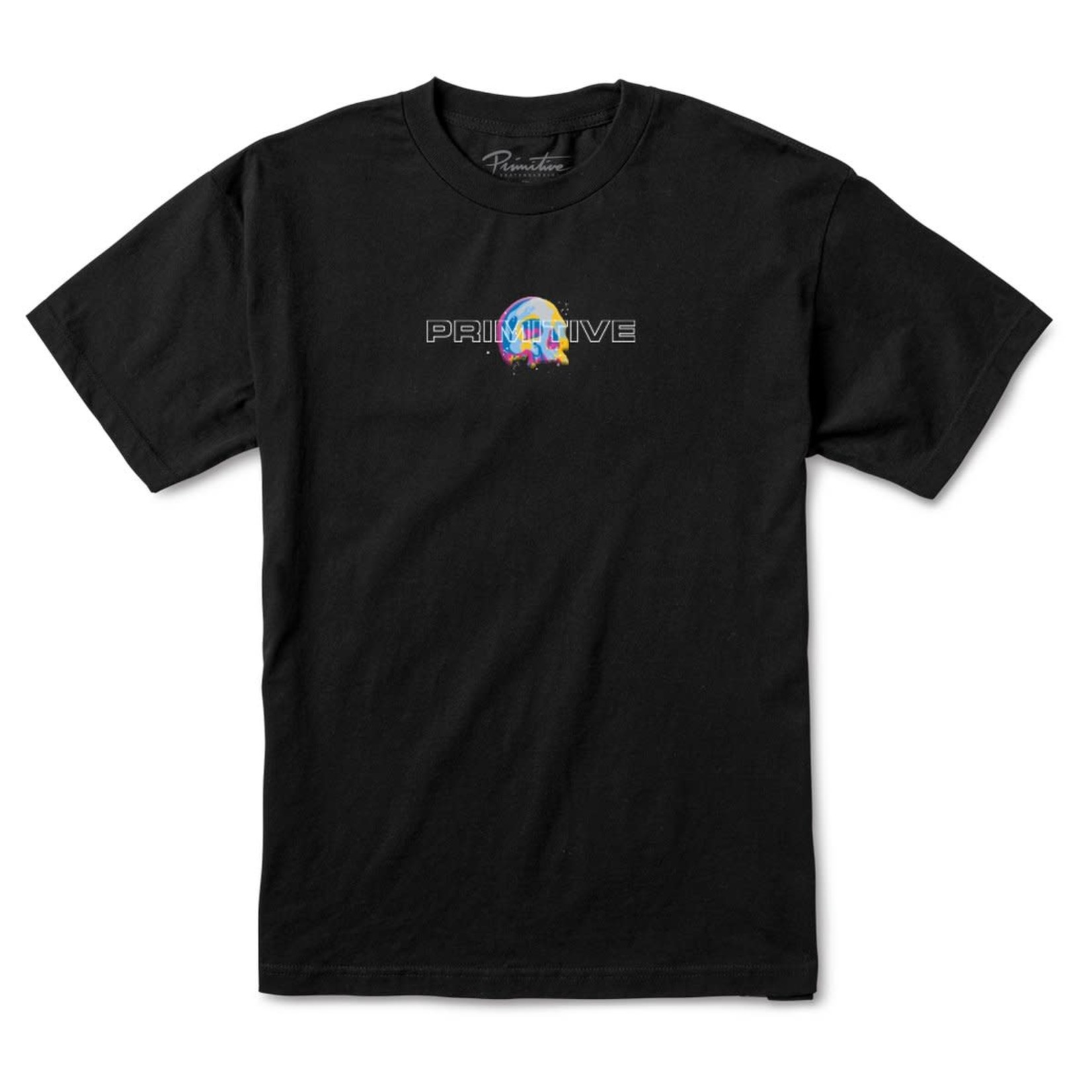 PRIMITIVE HIGH LOW TEE - BLACK