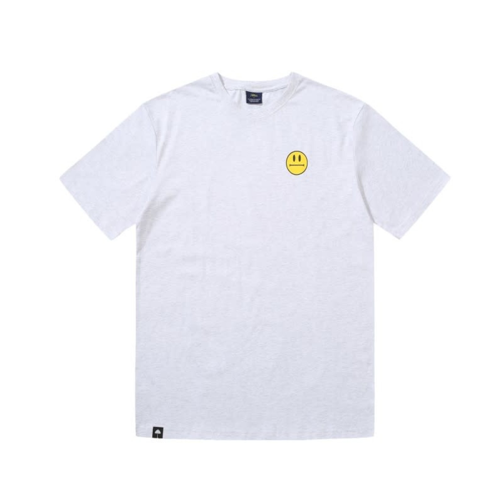 HELAS SMILEY TEE HEATHER GREY