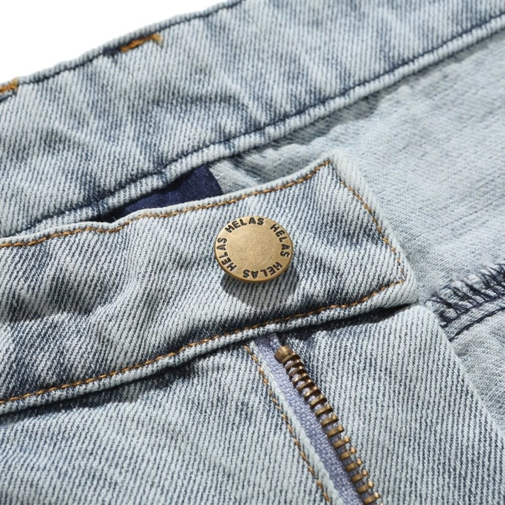 HELAS TONIC DENIM SHORT LIGHT BLUE