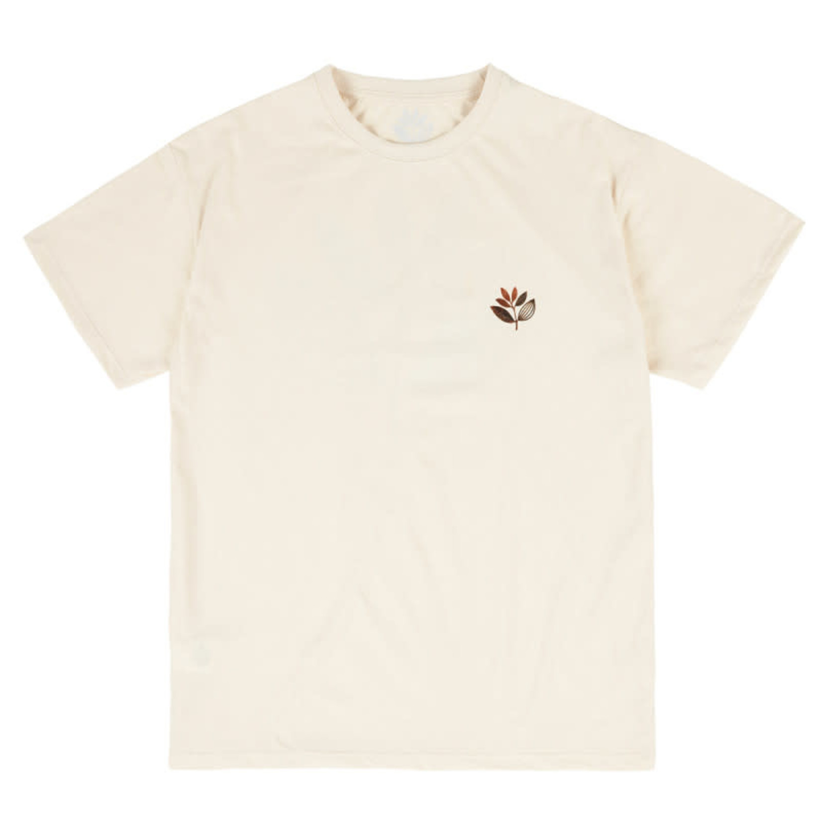 MAGENTA FALL LEAF TEE - NATURAL