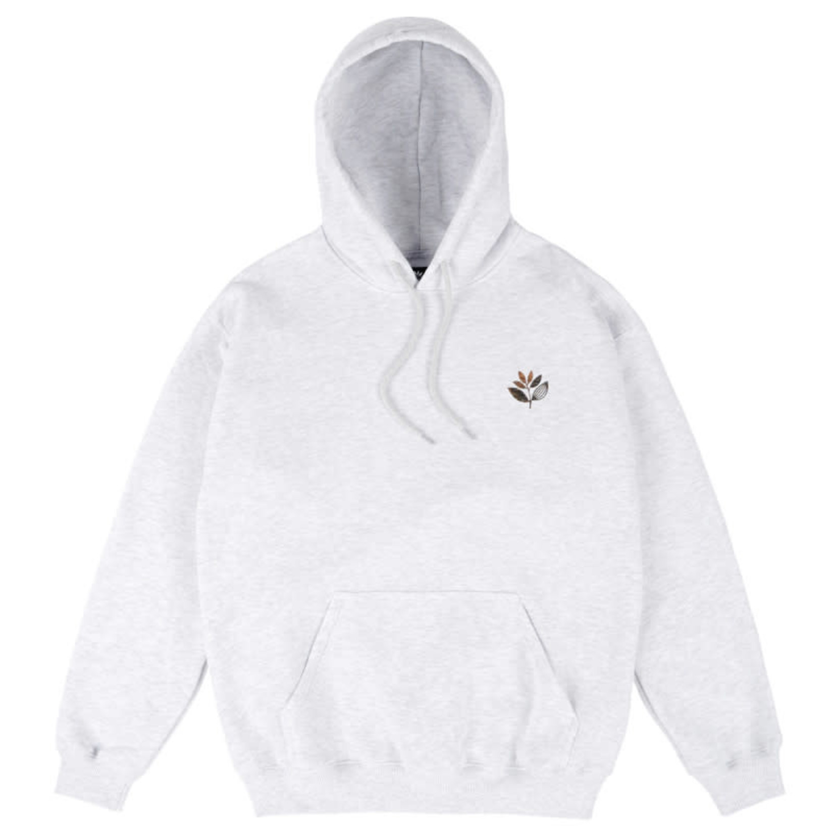 MAGENTA FALL LEAF HOODIE - ASH