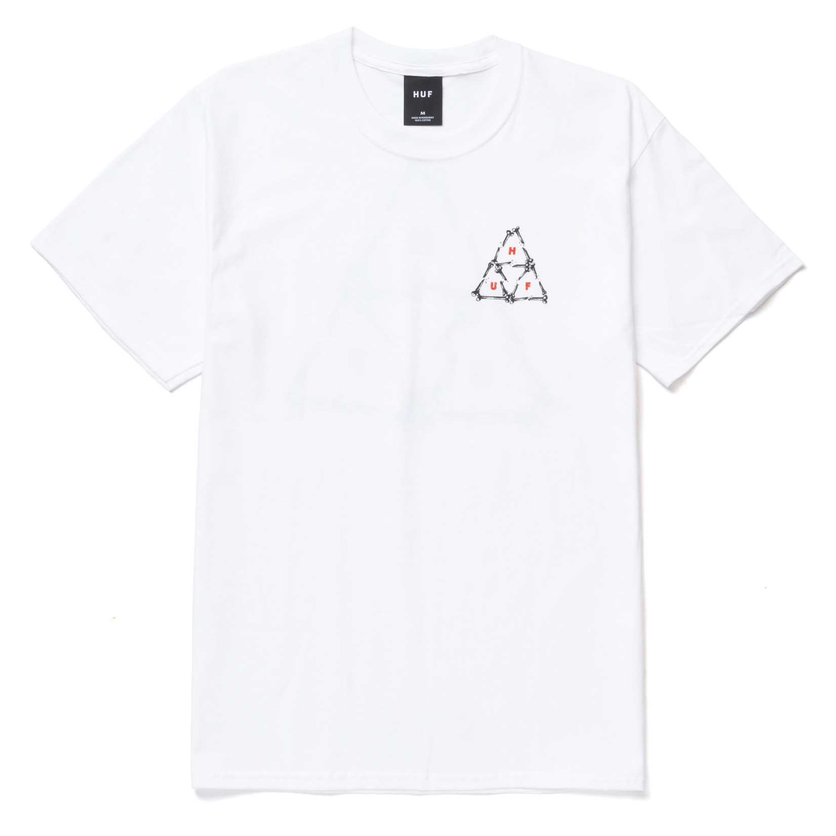 HUF BROKEN BONES TT S/S TEE - WHITE