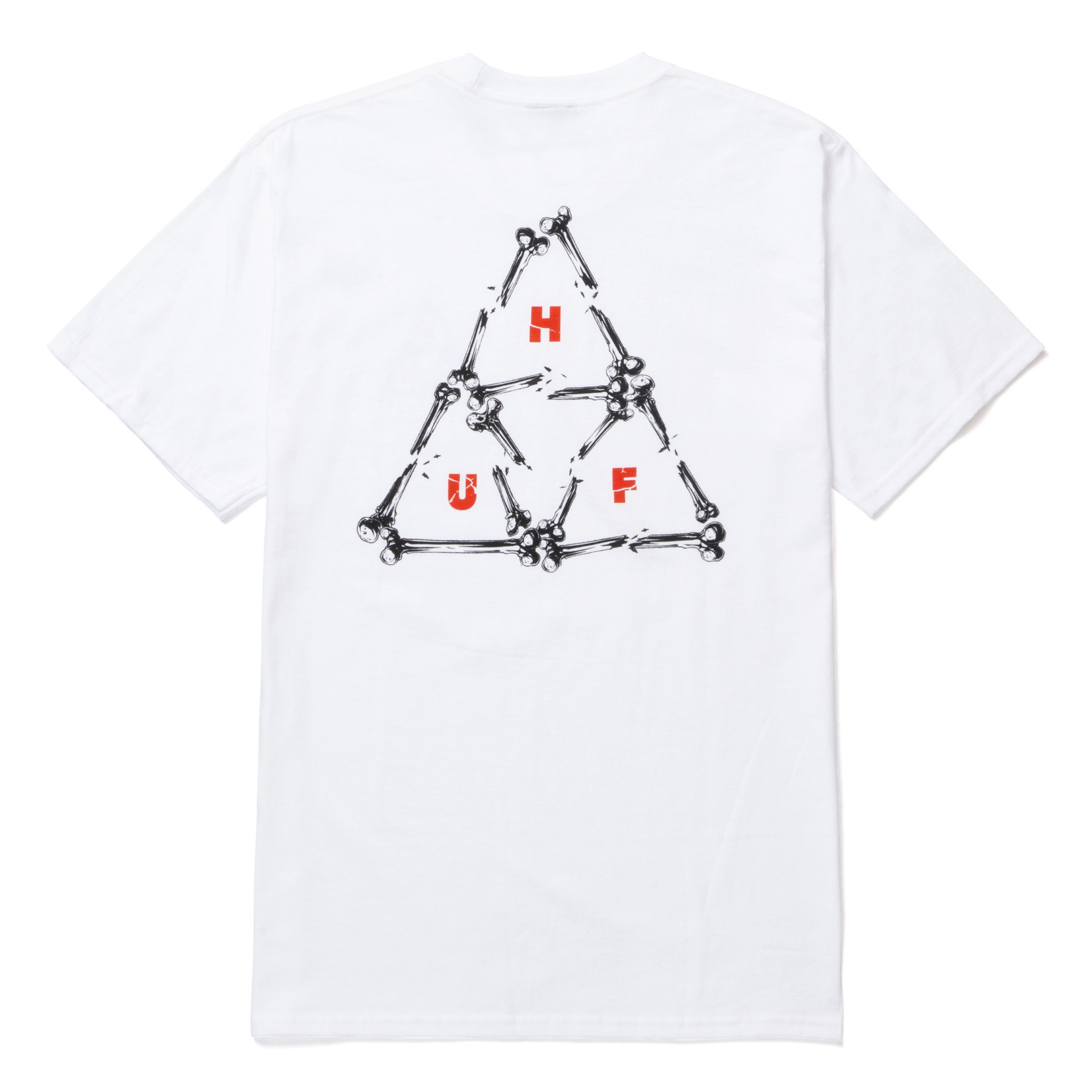 HUF BROKEN BONES TT S/S TEE - WHITE