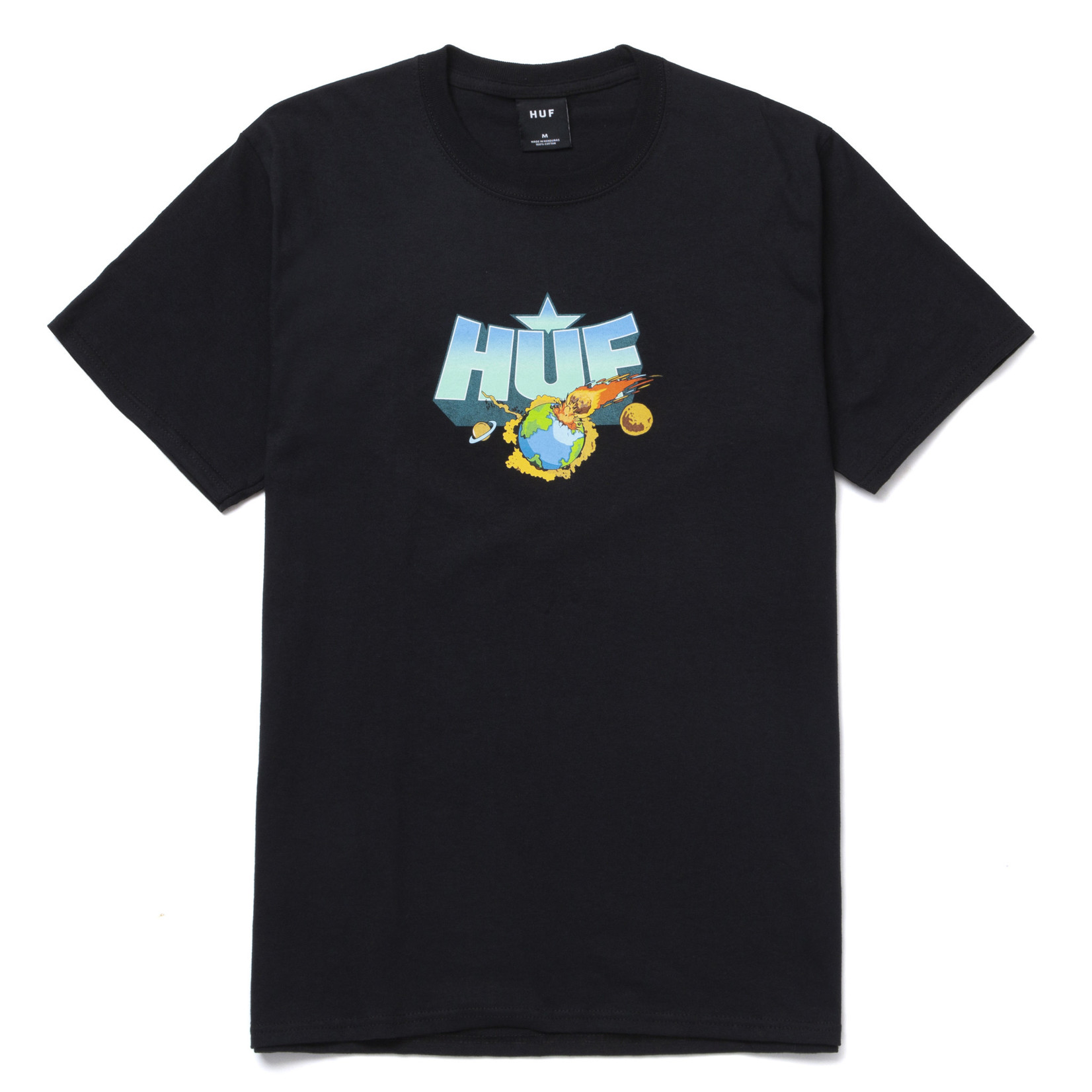 HUF HUFADELIC S/S TEE - BLACK