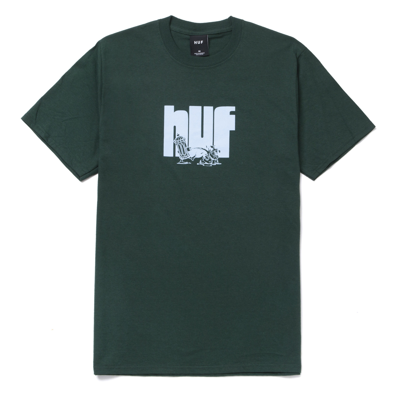 HUF HYDRATE S/S TEE - DARK GREEN