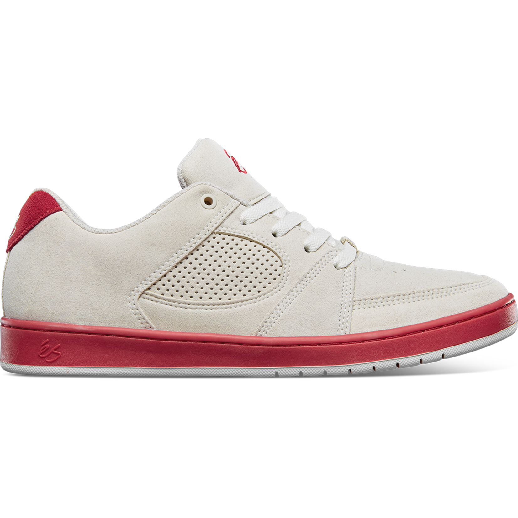 ES Accel Slim White/White/Red  (Wade Desarmo)