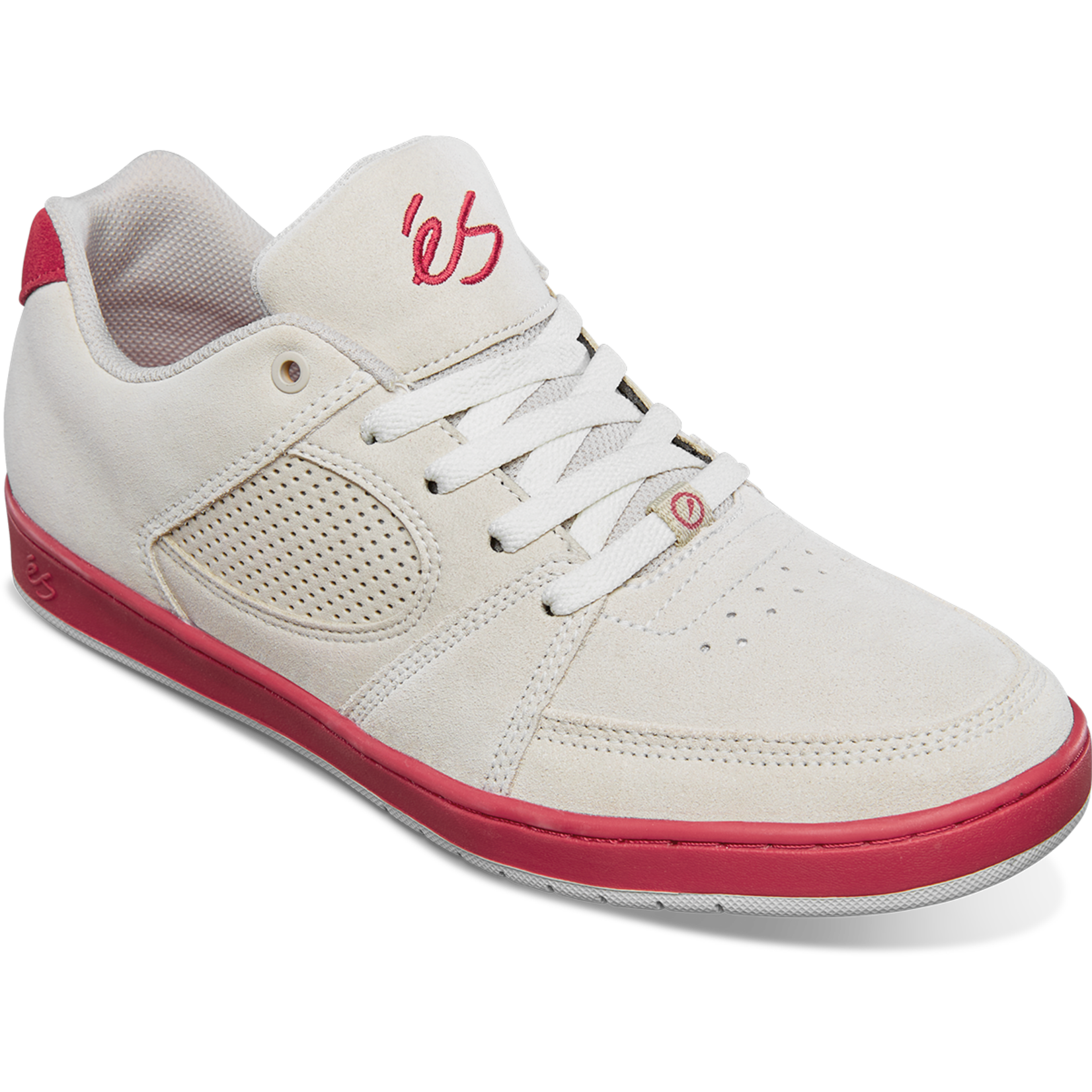 ES Accel Slim White/White/Red  (Wade Desarmo)