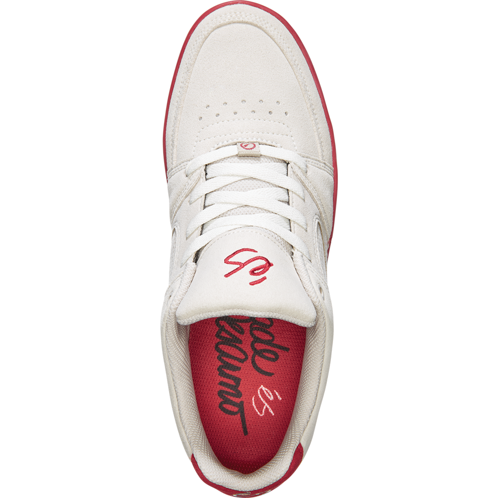 ES Accel Slim White/White/Red  (Wade Desarmo)