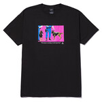 HUF HUF X PLEASURES - GANG CONTROL S/S TEE - BLACK