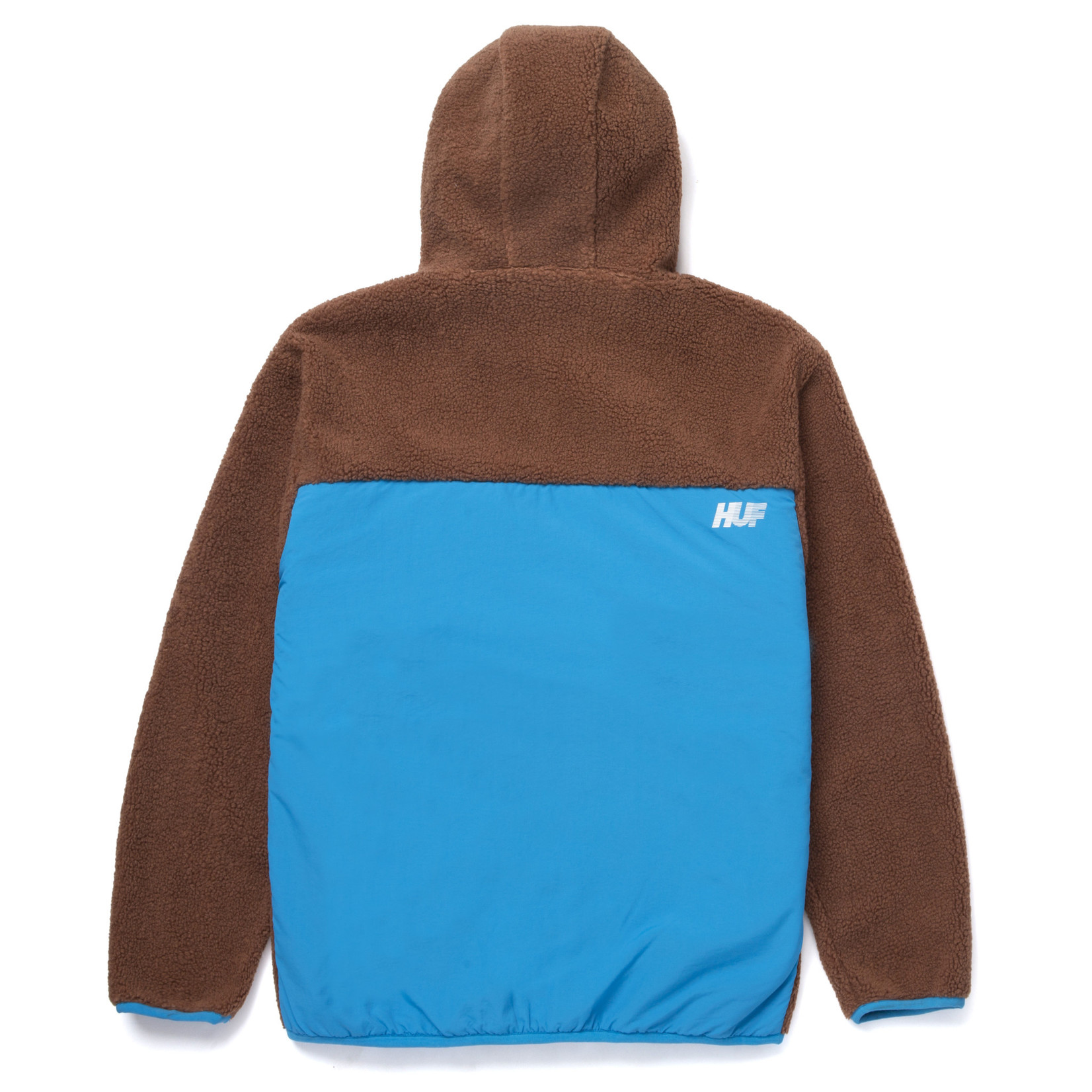 HUF FORT POINT SHERPA JACKET - DUST BROWN