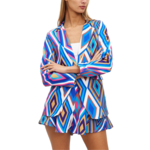 StarlightsFashionBabe Blauwe Blazer met grafische print