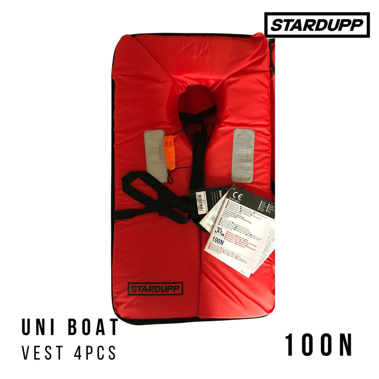 Stardupp Stardupp Uni Boating Vest Pack 4pcs