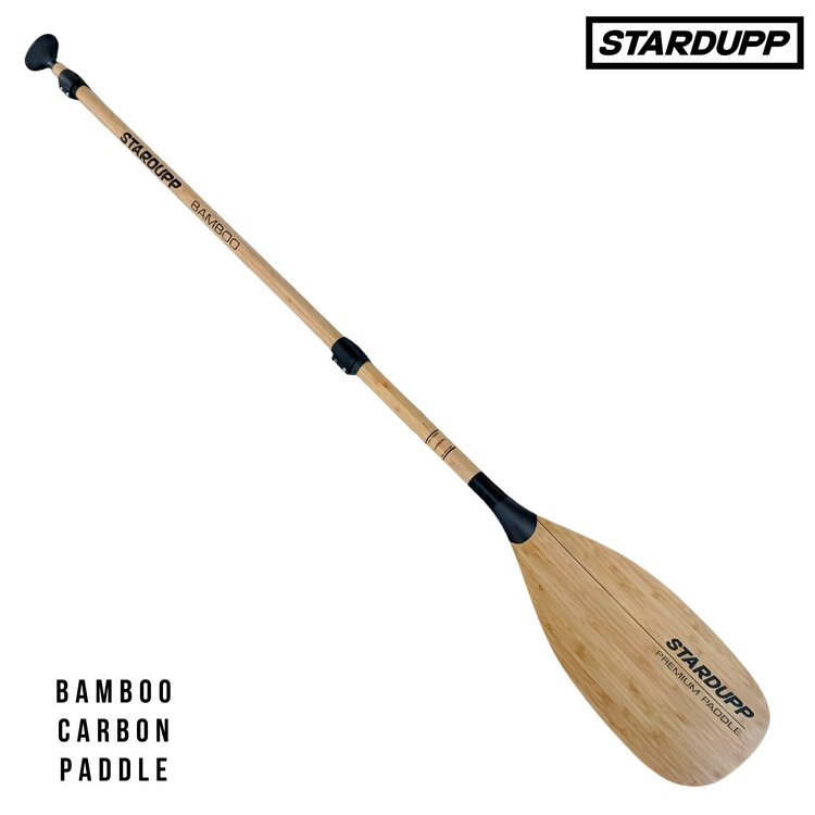 Stardupp Stardupp Carbon/Bamboo SUP Paddle