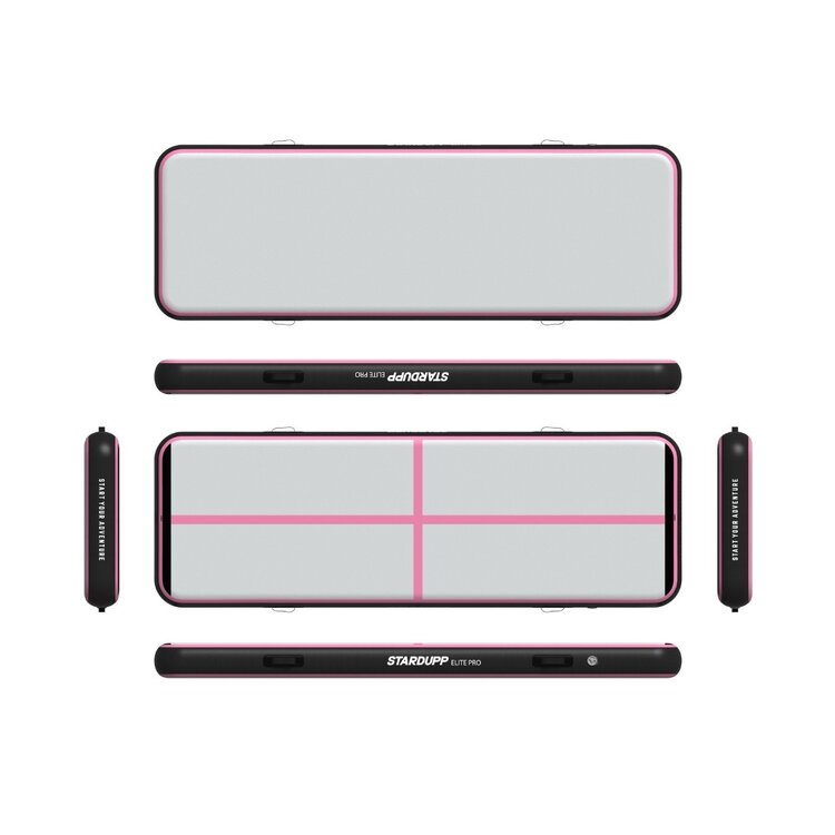 Stardupp Stardupp Elite Pro AirTrack Pink 3m 20cm