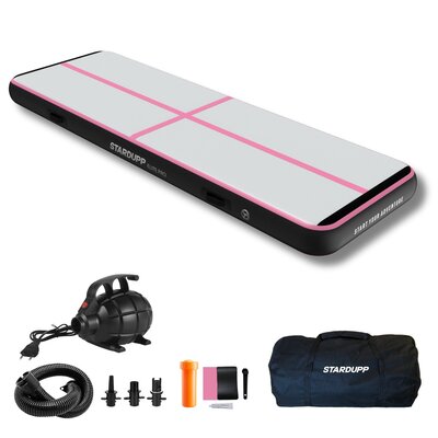 Stardupp Stardupp Elite Pro AirTrack Pink 3m 20cm Stardupp Elite Pro AirTrack Pink 3m 20cm