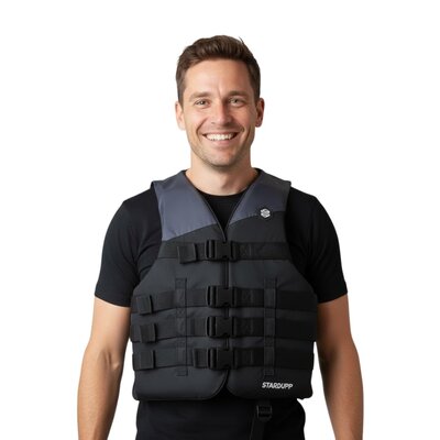 Stardupp Stardupp Dualtech Vest Black Stardupp Dualtech Vest Black