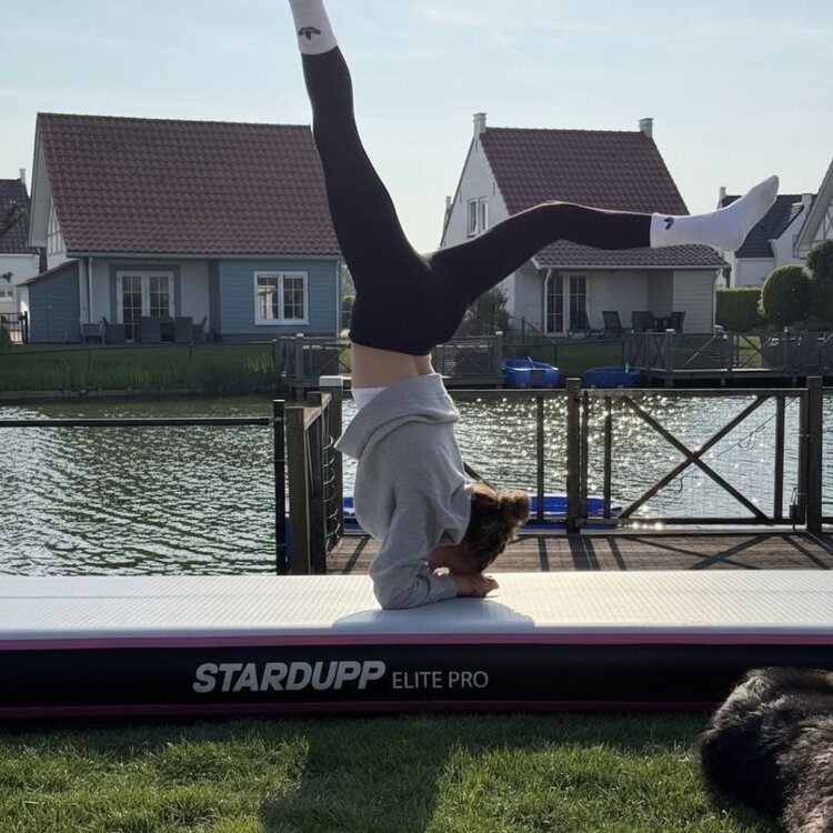 Stardupp Stardupp Elite Pro AirTrack Pink 4m 20cm